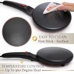 Moss & Stone 8” Nonstick Electric Crepe Maker