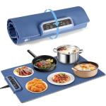 Portable Electric Food Warming Mat with Temperature Settings