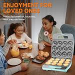Mini Donut Maker for 12 Delicious Treats