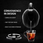 OVENTE 1.7L Electric Kettle with Auto Shut-Off