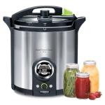 Presto 17-Quart Digital Pressure Canner with Recipe Book