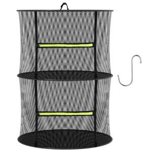 MEKOLIFE 2-Layer Hanging Herb Drying Rack