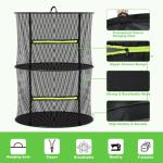 MEKOLIFE 2-Layer Hanging Herb Drying Rack