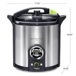 Presto 17-Quart Digital Pressure Canner with Recipe Book