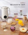 KIDISLE 8-in-1 Nut Milk Maker Blender
