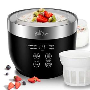 Bear Automatic Yogurt Maker with Timer and Jars