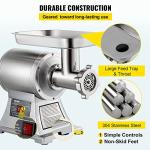 VEVOR Heavy Duty Electric Meat Grinder 1100W