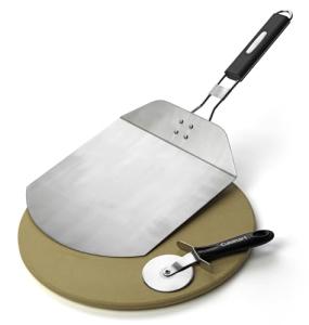 Cuisinart 3-Piece Pizza Grilling Set with Cutter