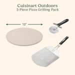 Cuisinart 3-Piece Pizza Grilling Set with Cutter