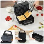 Samoris 3-in-1 Indoor Sandwich and Waffle Maker