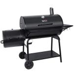 Royal Gourmet Barrel Charcoal Grill with Smoker