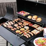 Royal Gourmet Barrel Charcoal Grill with Smoker