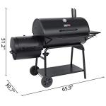 Royal Gourmet Barrel Charcoal Grill with Smoker