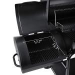 Royal Gourmet Barrel Charcoal Grill with Smoker