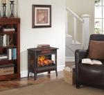 Duraflame Electric Fireplace Stove Heater, Bronze