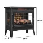 Duraflame Electric Fireplace Stove Heater, Bronze