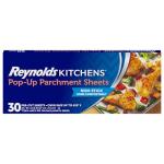 Reynolds Kitchens Pop-Up Parchment Paper Sheets, 30 Count