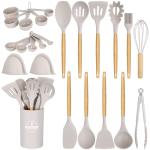 24-Piece Heat Resistant Silicone Utensil Set