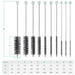 CiaraQ Bottle Cleaning Brush Set, 10 Pieces