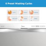 Midea Portable Energy Star Dishwasher for Small Spaces