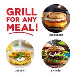 DASH Mini Portable Grill and Panini Press - Red