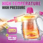 Handheld Steam Cleaner with 10 Accessories and Safety Lock