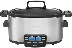 Cuisinart 3-in-1 6-Quart Multi-Cooker, Silver