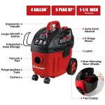Vacmaster VF408 4-Gallon Wet/Dry Vacuum Cleaner
