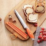VITUER 8-Inch Serrated Bread Knife with Cover