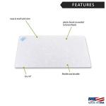 Rada Cutlery Flexible Plastic Cutting Board, 10x14