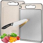 Large Non-Slip Stainless Steel Cutting Board