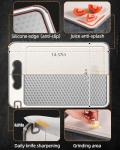 Large Non-Slip Stainless Steel Cutting Board