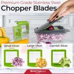 Bartnelli 15-Piece Vegetable Chopper and Slicer