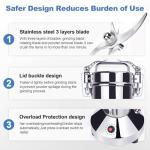 Greatrue High-Speed Electric Grain and Spice Grinder