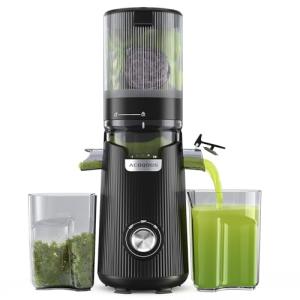 ACOQOOS Slow Masticating Juicer with Wide Chute
