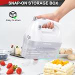 Lord Eagle 400W Electric Hand Mixer with Accessories