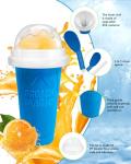 Bollove Portable Slushy Maker Cup with Straw