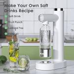 SNLIDE Soda Maker with 1L BPA Free Bottle