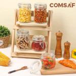 ComSaf 6-Piece Airtight Glass Canister Set