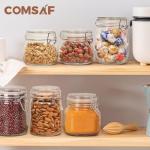 ComSaf 6-Piece Airtight Glass Canister Set