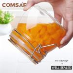 ComSaf 6-Piece Airtight Glass Canister Set