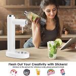 SNLIDE Soda Maker with 1L BPA Free Bottle