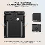 DOQAUS Digital Temperature and Humidity Meter