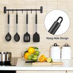 4-Piece Silicone and Stainless Steel Cooking Utensils Set