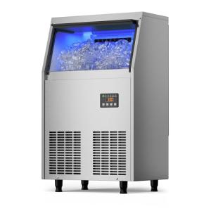 Coolski 100Lbs/24H Stainless Steel Ice Maker