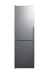 Summit 24" Bottom Freezer Refrigerator with LED Lighting