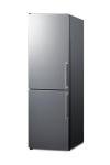 Summit 24" Bottom Freezer Refrigerator with LED Lighting
