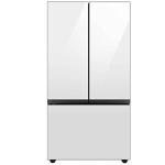 SAMSUNG 30 Cu. Ft. White Glass French Door Fridge
