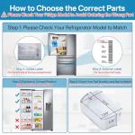 Samsung Refrigerator Door Shelf Replacement with Magnets