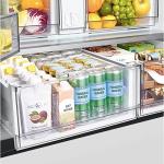 SAMSUNG 30 Cu. Ft. White Glass French Door Fridge